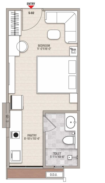 Type-2 floor plan